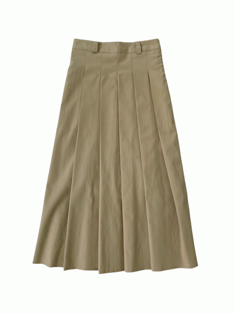 Pleats cutting skirt