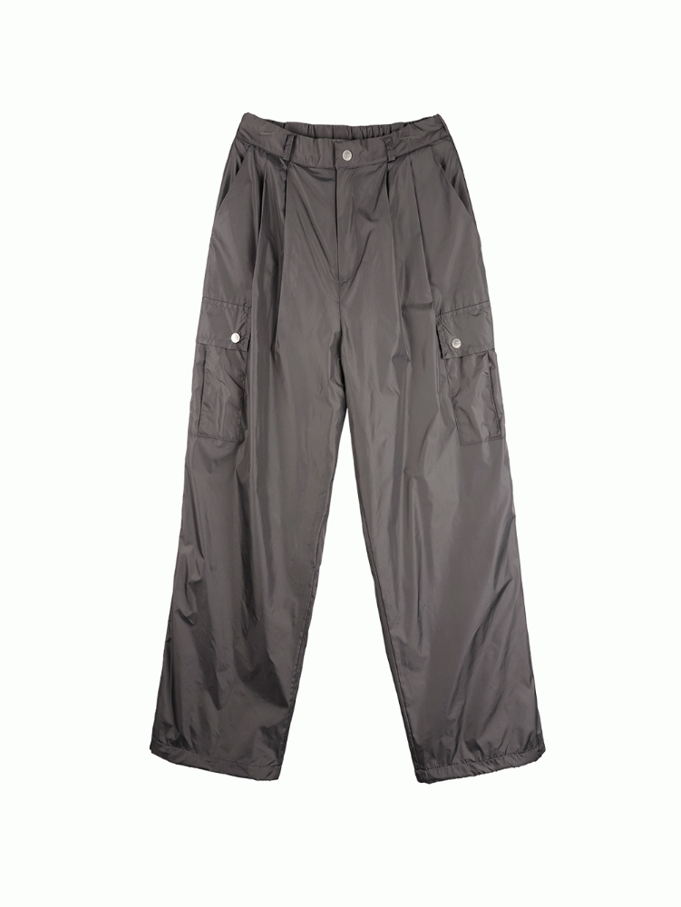 MENS Nylon fleece cargo string pants